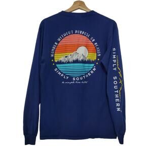 Simply Southern | Retro Graphic Long Sleeve Logo Comfy Tee Unisex